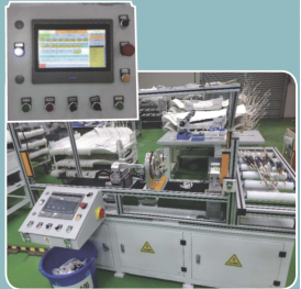 ZCN043 Fusiform Coil Lead Head Taping Machine